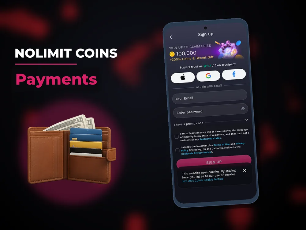 Nolimit Coins - Payments