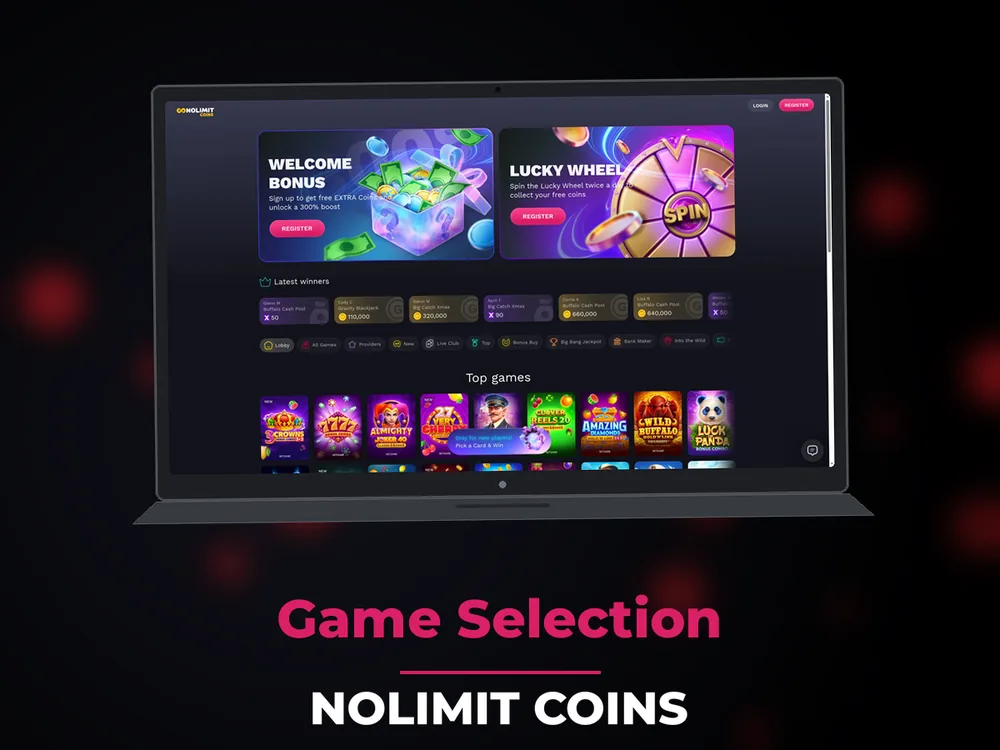 Nolimit Coins - Game Selection