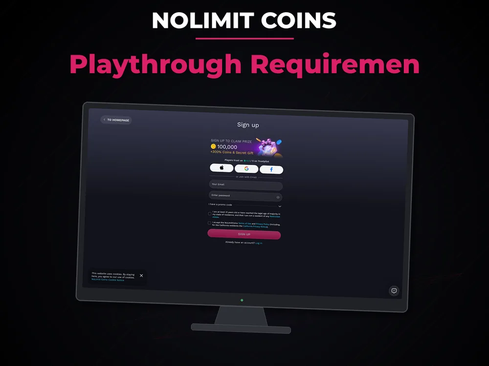 Nolimit Coins - Playthrough Requiremen