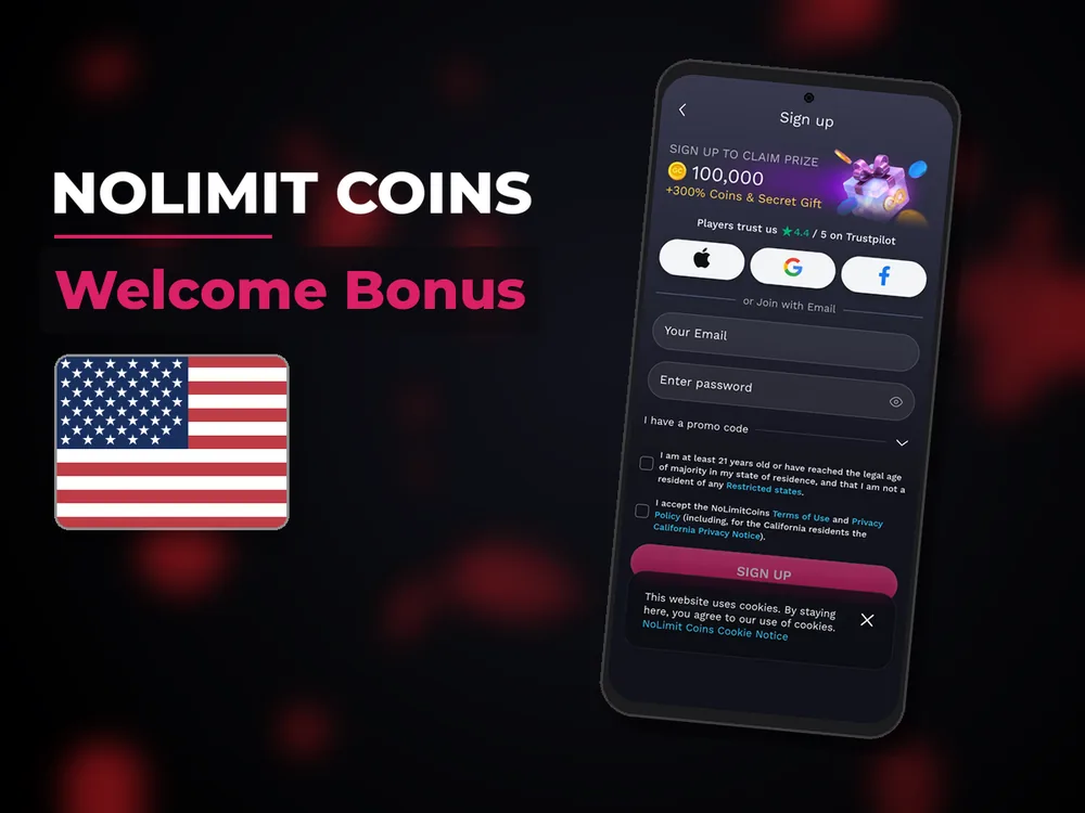Nolimit Coins - Welcome Bonus