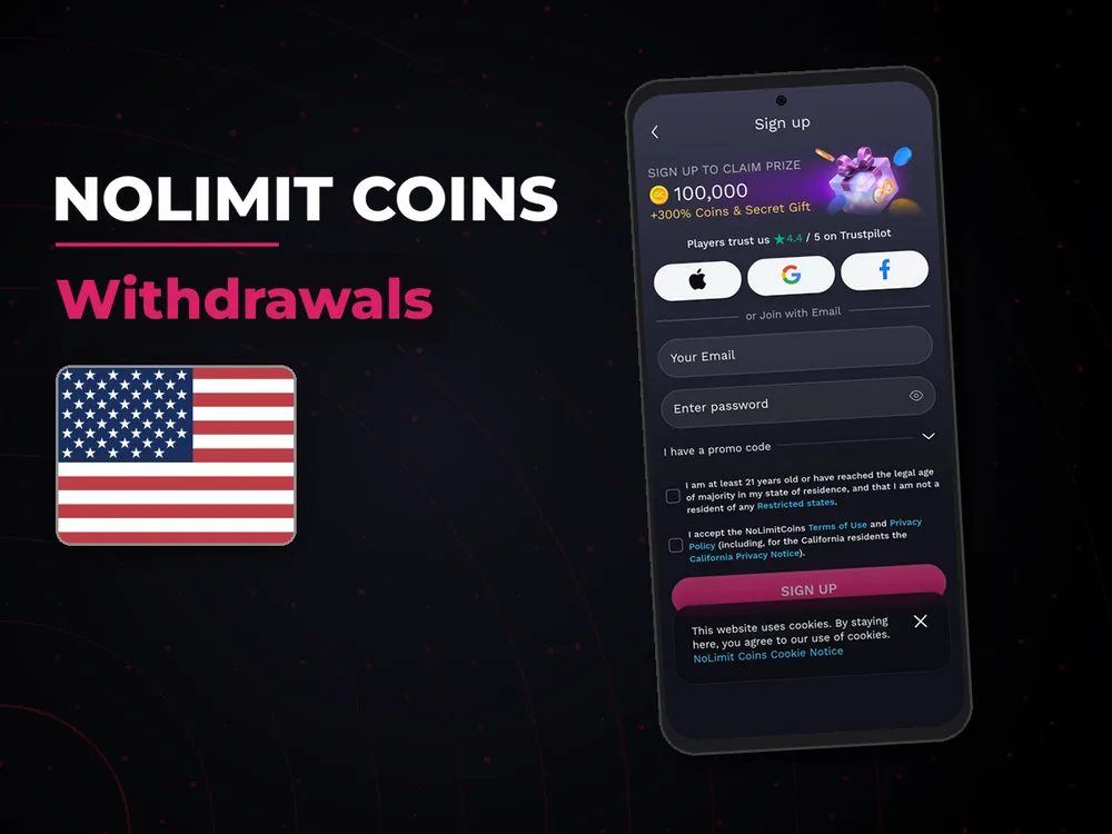 Nolimit Coins - Withdrawals