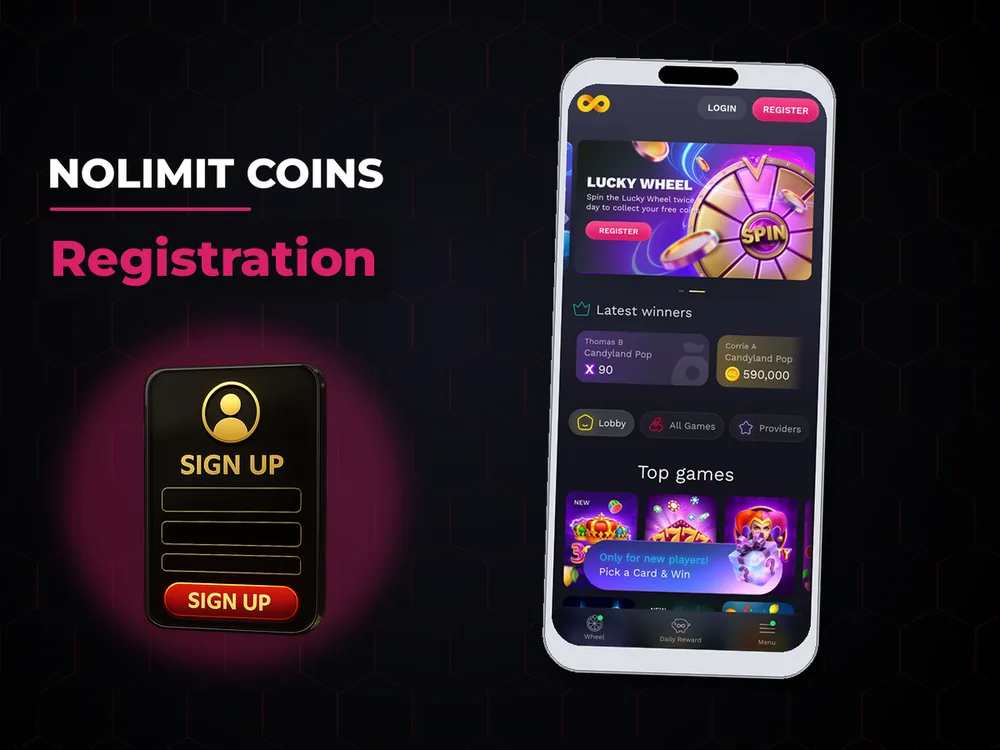 Nolimit Coins - Registration